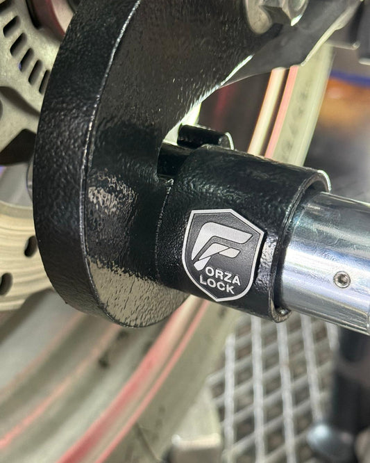 Antifurto FORZALOCK per Kawasaki Z900 — Acciaio C45 Made in Italy