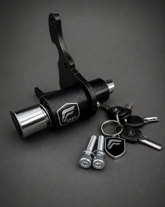 Antifurto FORZALOCK per SYM Symphony 125/200 — Acciaio C45 Made in Italy