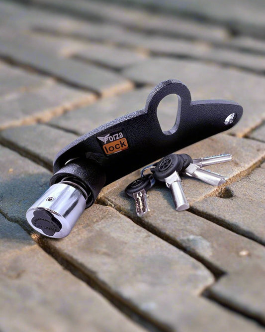 Antifurto FORZALOCK per Vespa GTS 310 — Acciaio C45 Made in Italy