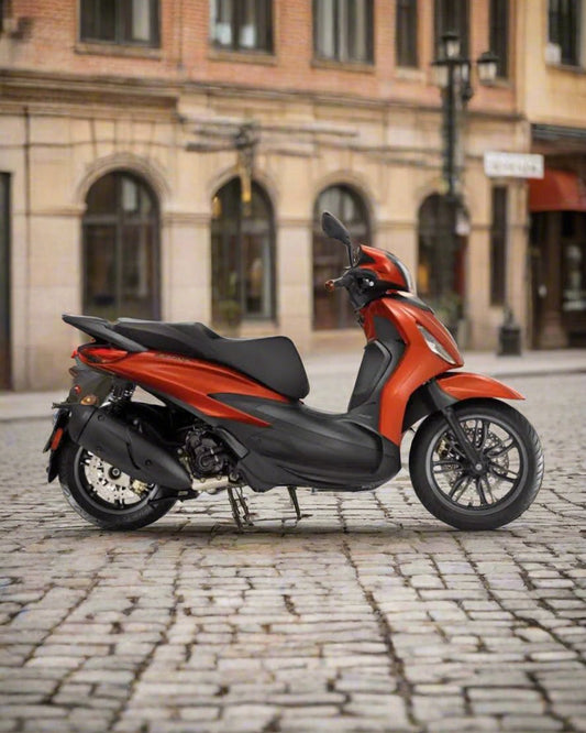 Antifurto FORZALOCK per Piaggio Beverly 250/300 Tourer — Acciaio C45 Made in Italy