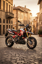 Antifurto FORZALOCK per Aprilia Dorsoduro 900 — Acciaio C45 Made in Italy