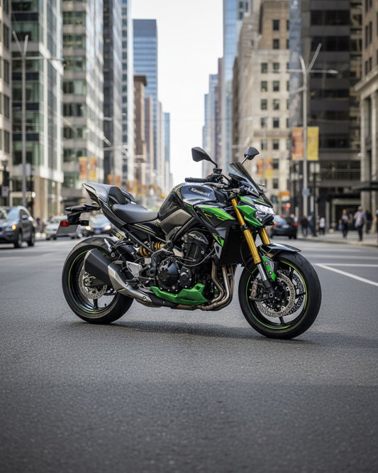 Antifurto FORZALOCK per Kawasaki Z900 — Acciaio C45 Made in Italy