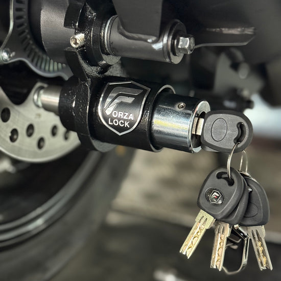 Antifurto Forzalock installato su KL 125 Hybrid