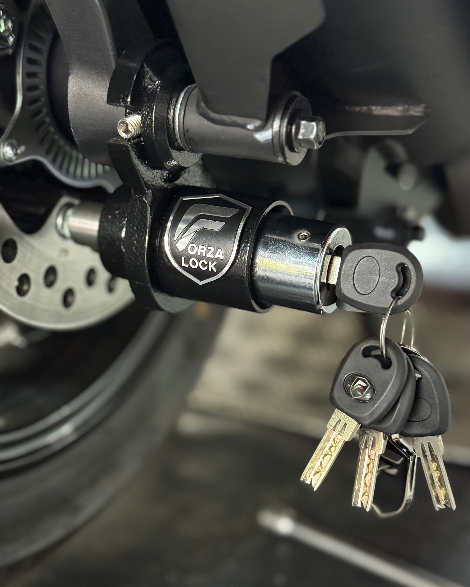 Antifurto Forzalock installato su KL 125 Hybrid