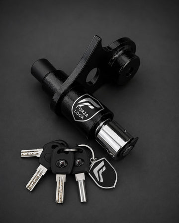 Antifurto FORZALOCK per Piaggio Beverly 400 HPE — Acciaio C45 Made in Italy